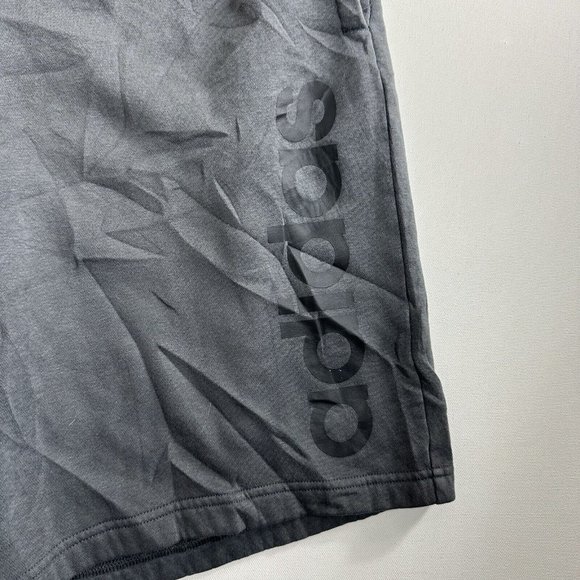 Adidas Active Athletic Adult Mens Lounge Shorts Pockets Size XL Gray Cotton - Picture 3 of 5